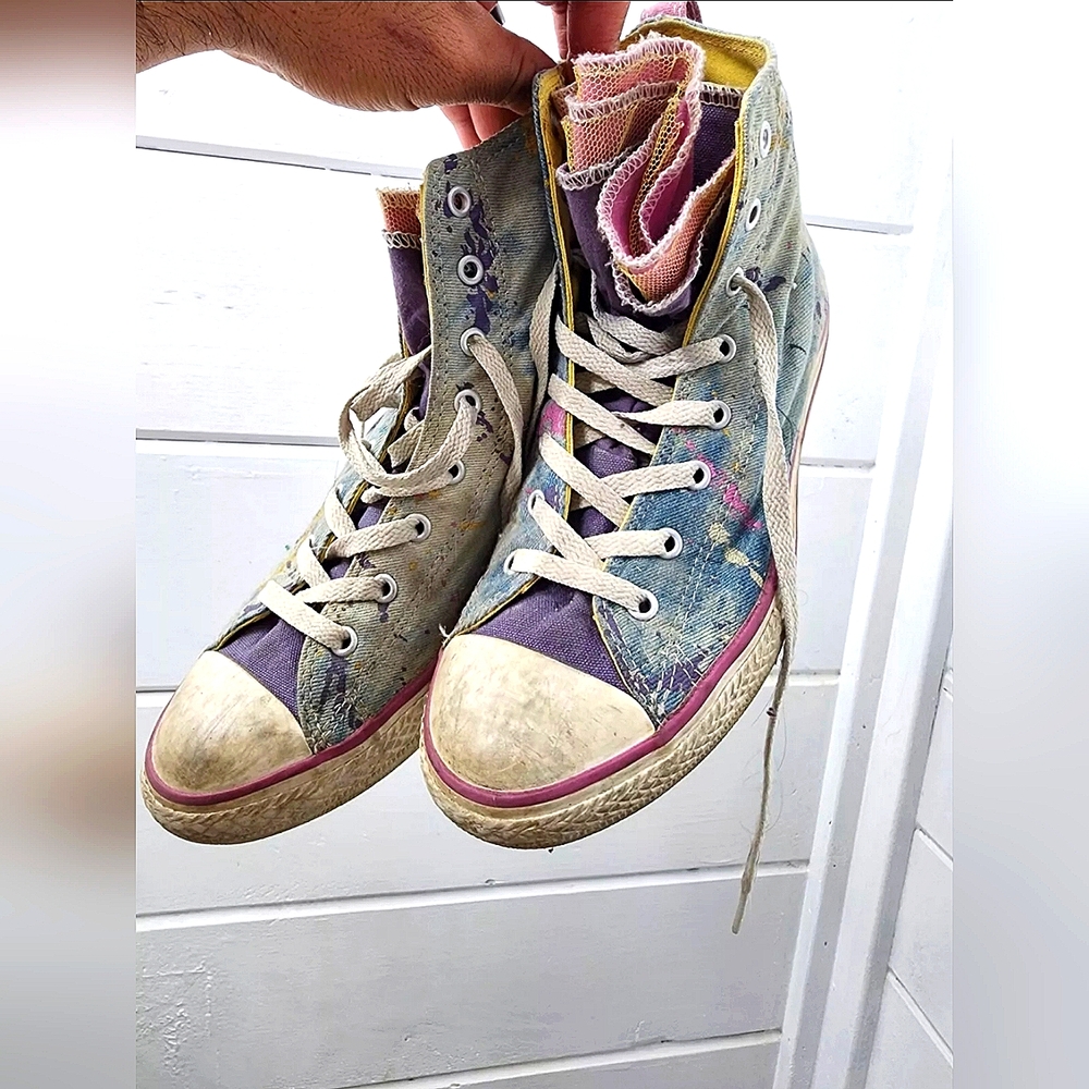 Converse AS CT Hi Top Siz3 6 Womens Teen Spirit Sporty Flirty Jean Lace up HighT